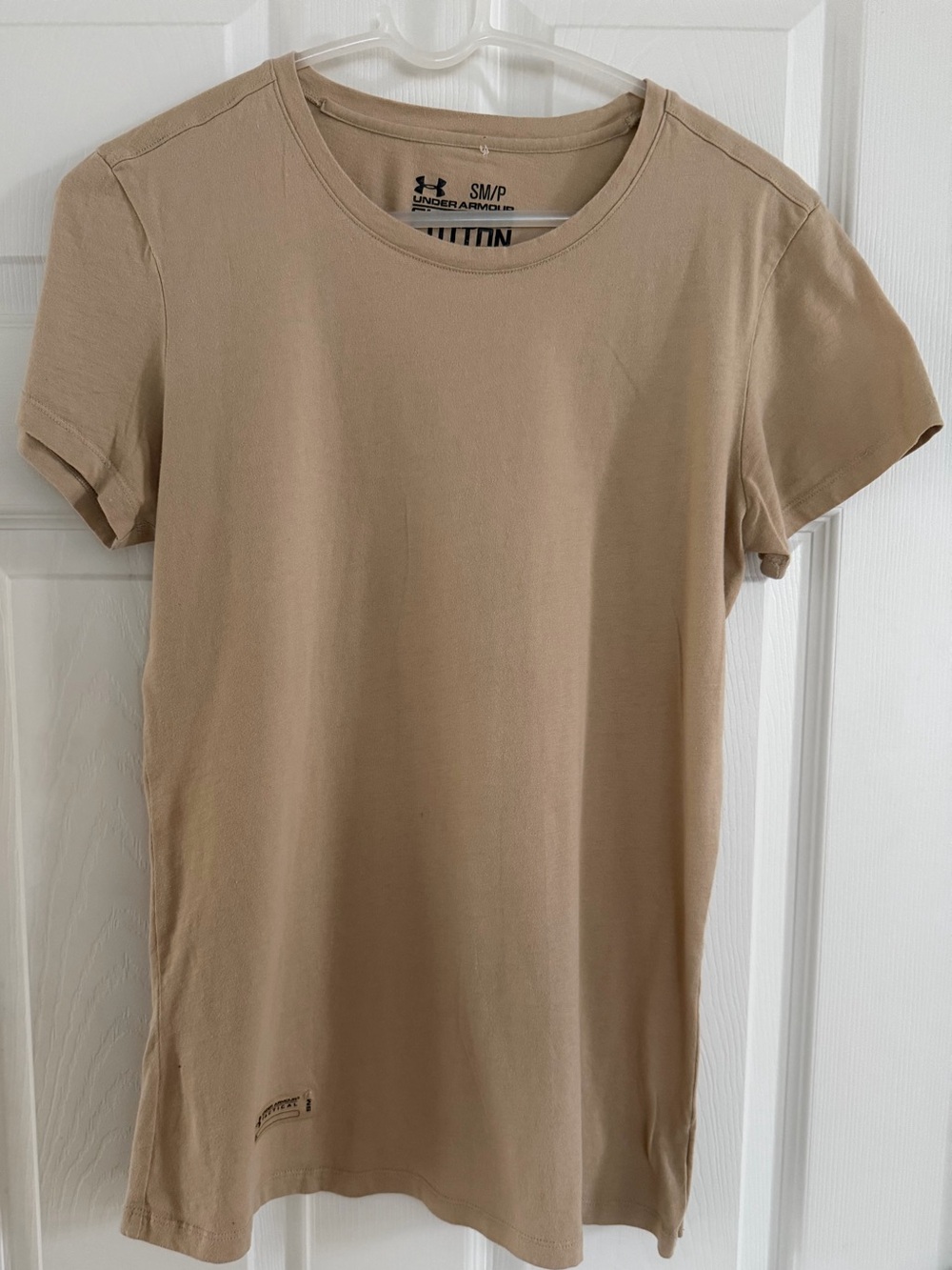 Under Armour Heatgear Crewneck Cotton  Semi Fitted Tshirt womens Size Small